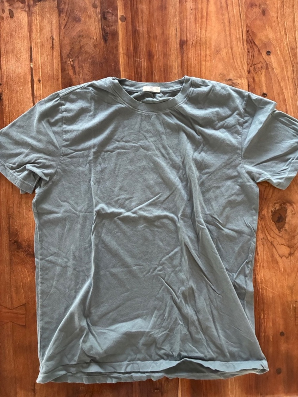 Flint and Tinder Vintage Soft Wash Crew Neck Tee — Balsam Green | Size L